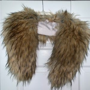 Faux fur wrap